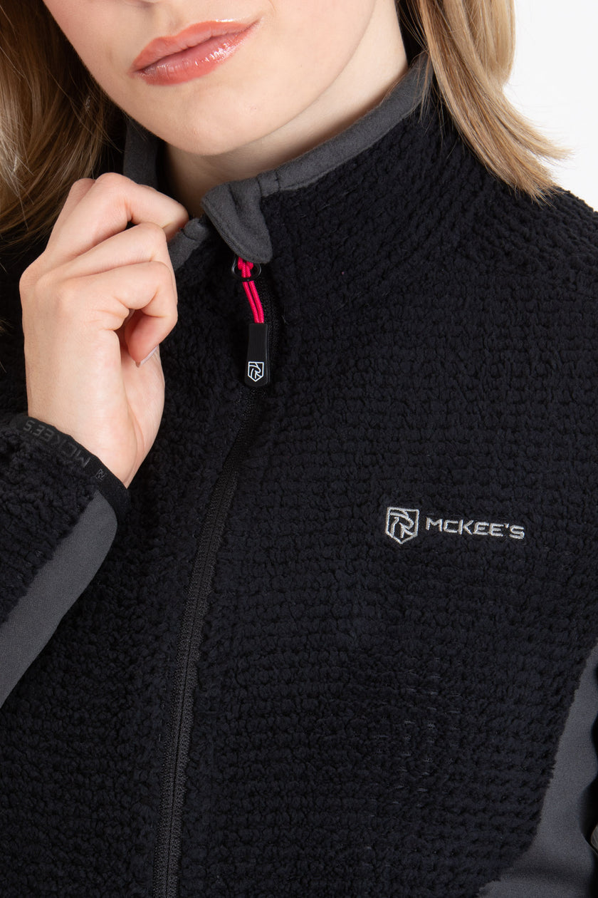 HOPE DONNA GIACCA CON ZIP IN PILE STRUTTURATO