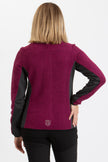 HOPE DONNA GIACCA CON ZIP IN PILE STRUTTURATO
