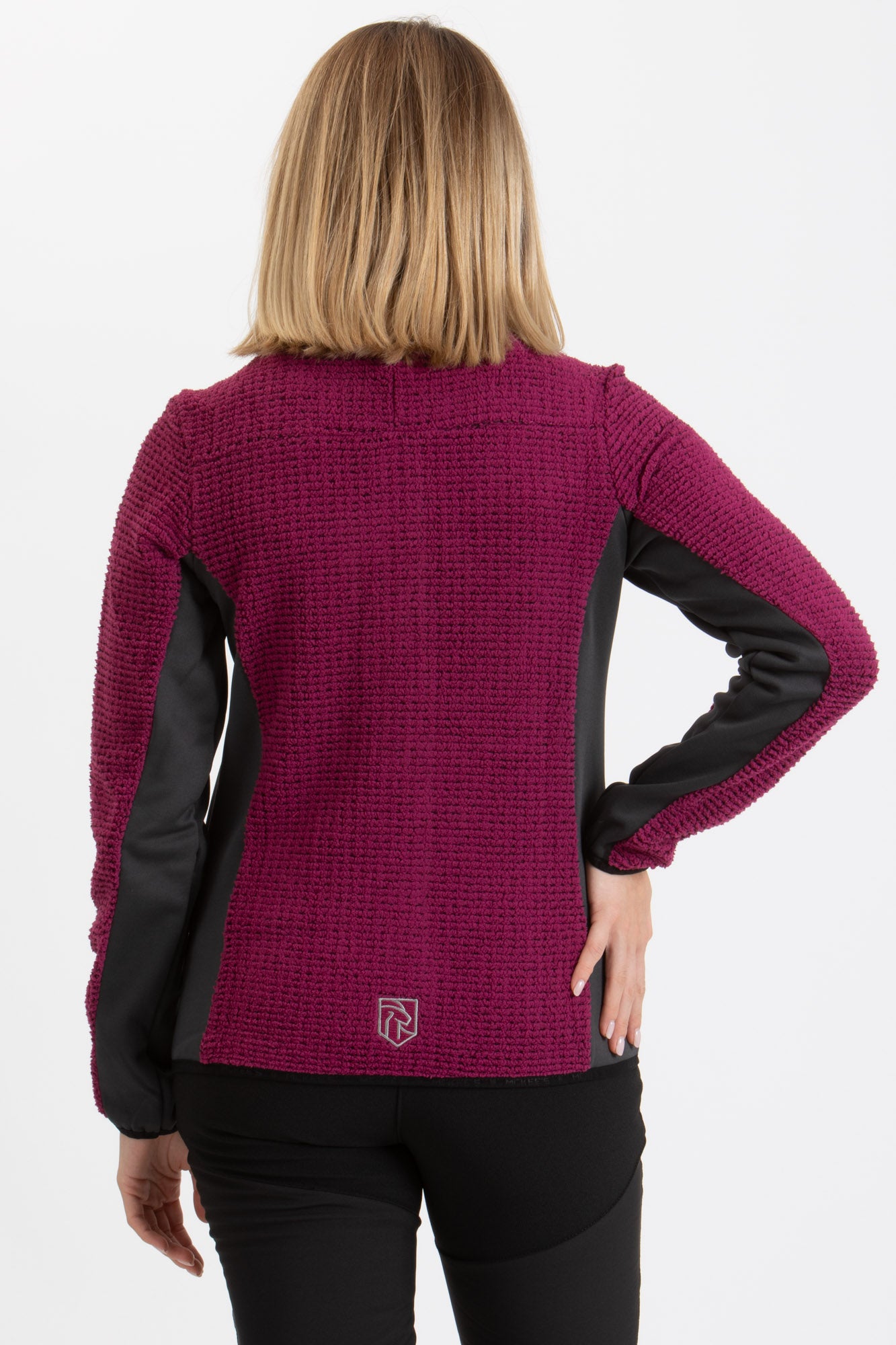 HOPE DONNA GIACCA CON ZIP IN PILE STRUTTURATO