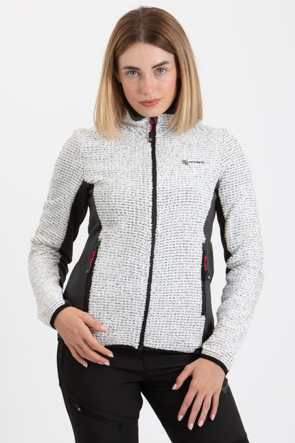 HOPE DONNA GIACCA CON ZIP IN PILE STRUTTURATO
