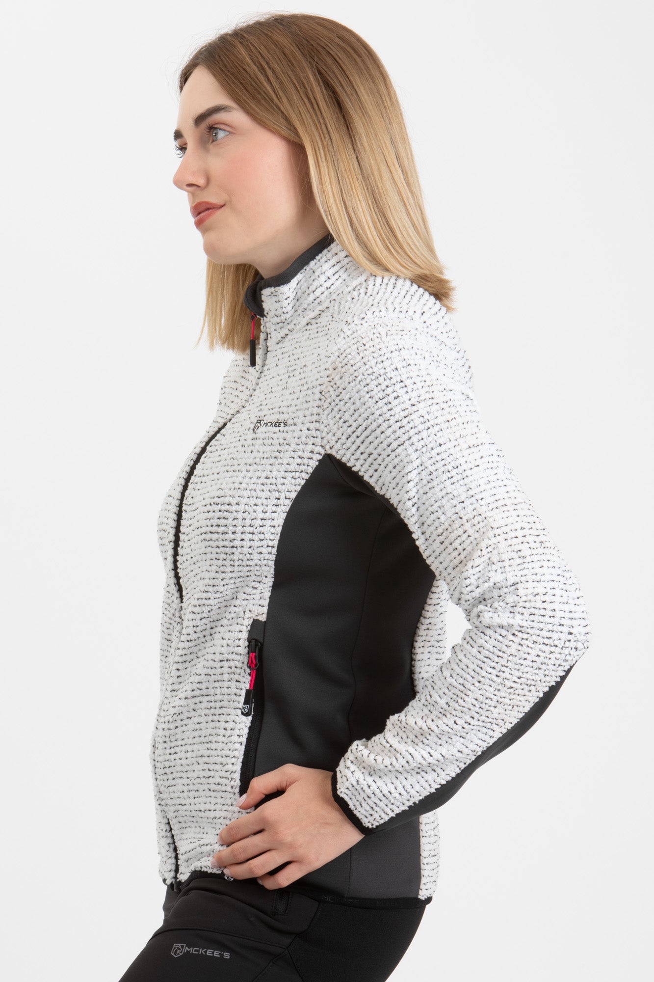 HOPE DONNA GIACCA CON ZIP IN PILE STRUTTURATO