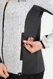HOPE DONNA GIACCA CON ZIP IN PILE STRUTTURATO