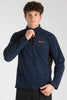 HYDER UOMO GIACCA MEZZA ZIP IN MICROPILE