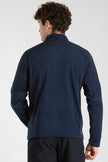 HYDER UOMO GIACCA MEZZA ZIP IN MICROPILE