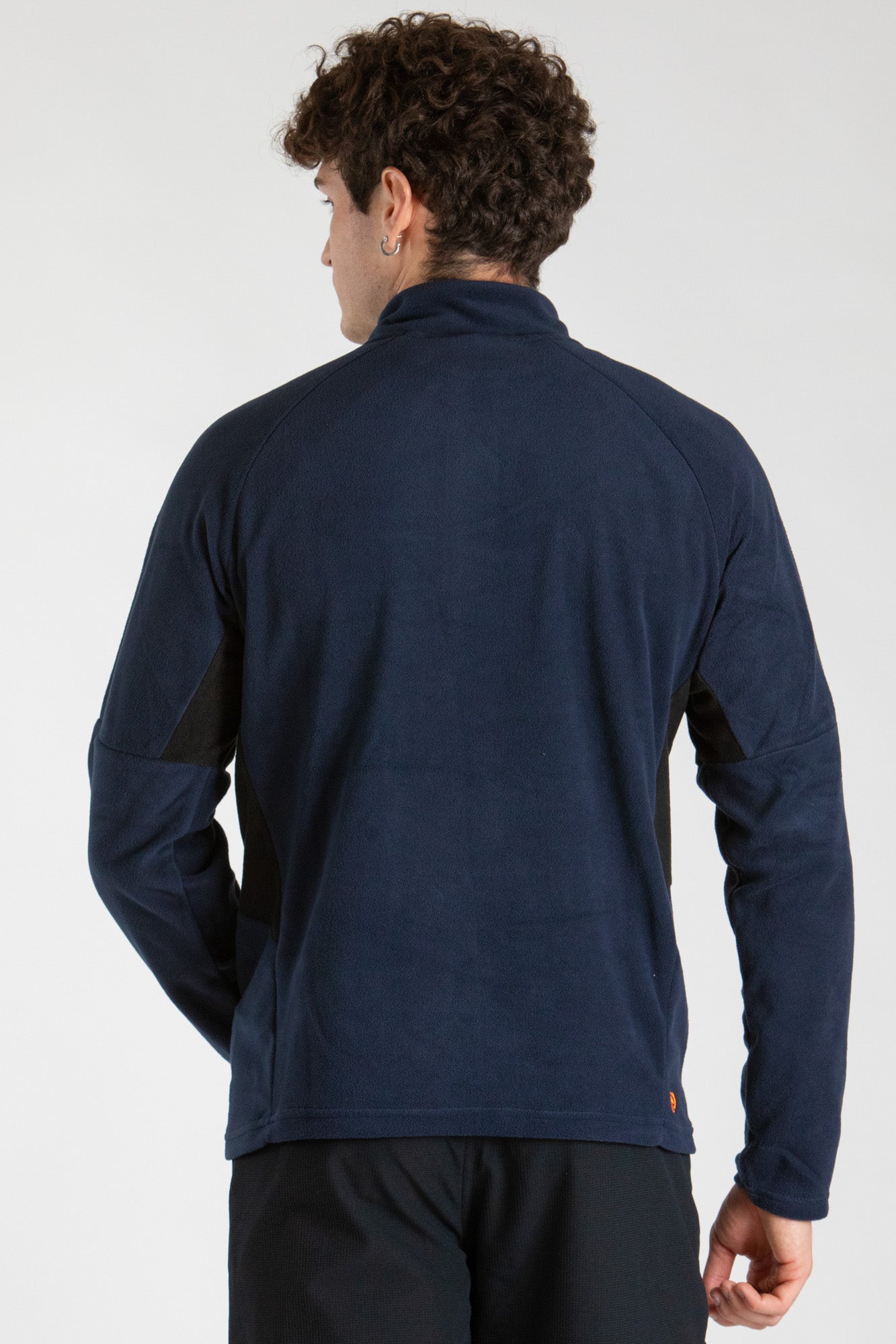 HYDER UOMO GIACCA MEZZA ZIP IN MICROPILE
