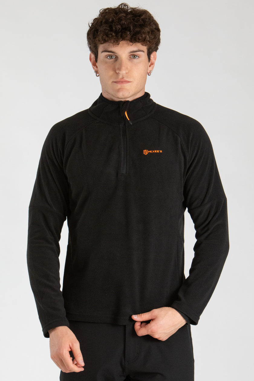 HYDER UOMO GIACCA MEZZA ZIP IN MICROPILE