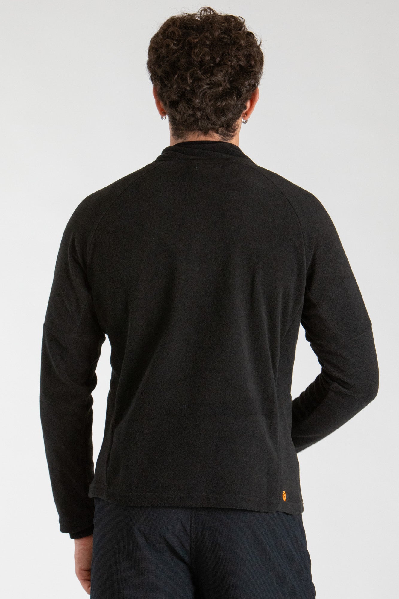 HYDER UOMO GIACCA MEZZA ZIP IN MICROPILE