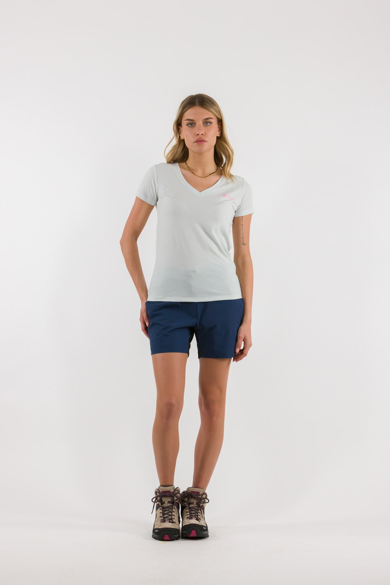 KIKAI DONNA PANTALONCINO TREKKING BICOLORE