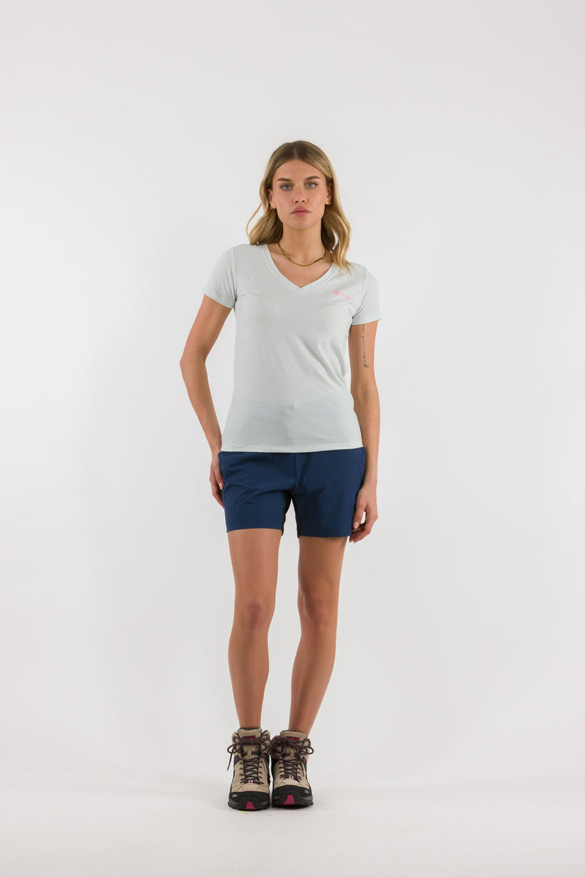 KIKAI DONNA PANTALONCINO TREKKING BICOLORE