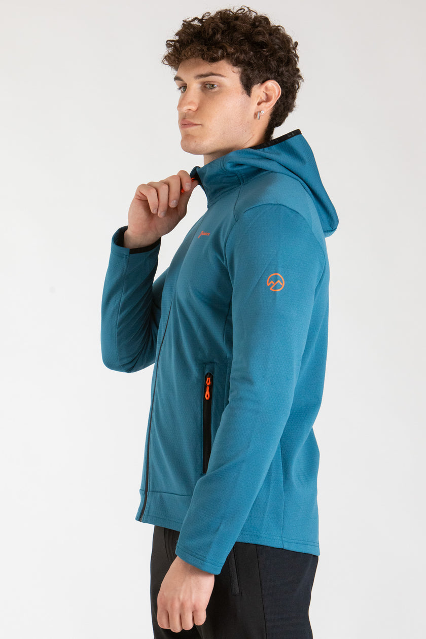 LATOK UOMO GIACCA FULL ZIP CON CAPPUCCIO