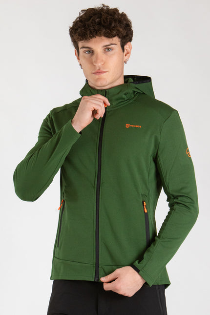 LATOK UOMO GIACCA FULL ZIP CON CAPPUCCIO