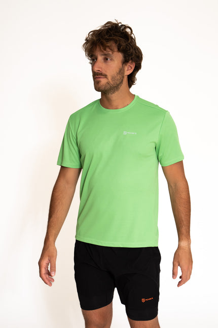 LONGE UOMO T-SHIRT MEZZA MANICA IN MESH