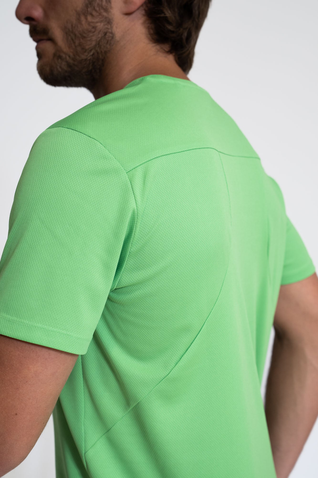LONGE UOMO T-SHIRT MEZZA MANICA IN MESH - (BOX ASS. 10 PZ)