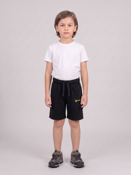 LUPPOLO BIMBO PANTALONCINI CON TASCONI