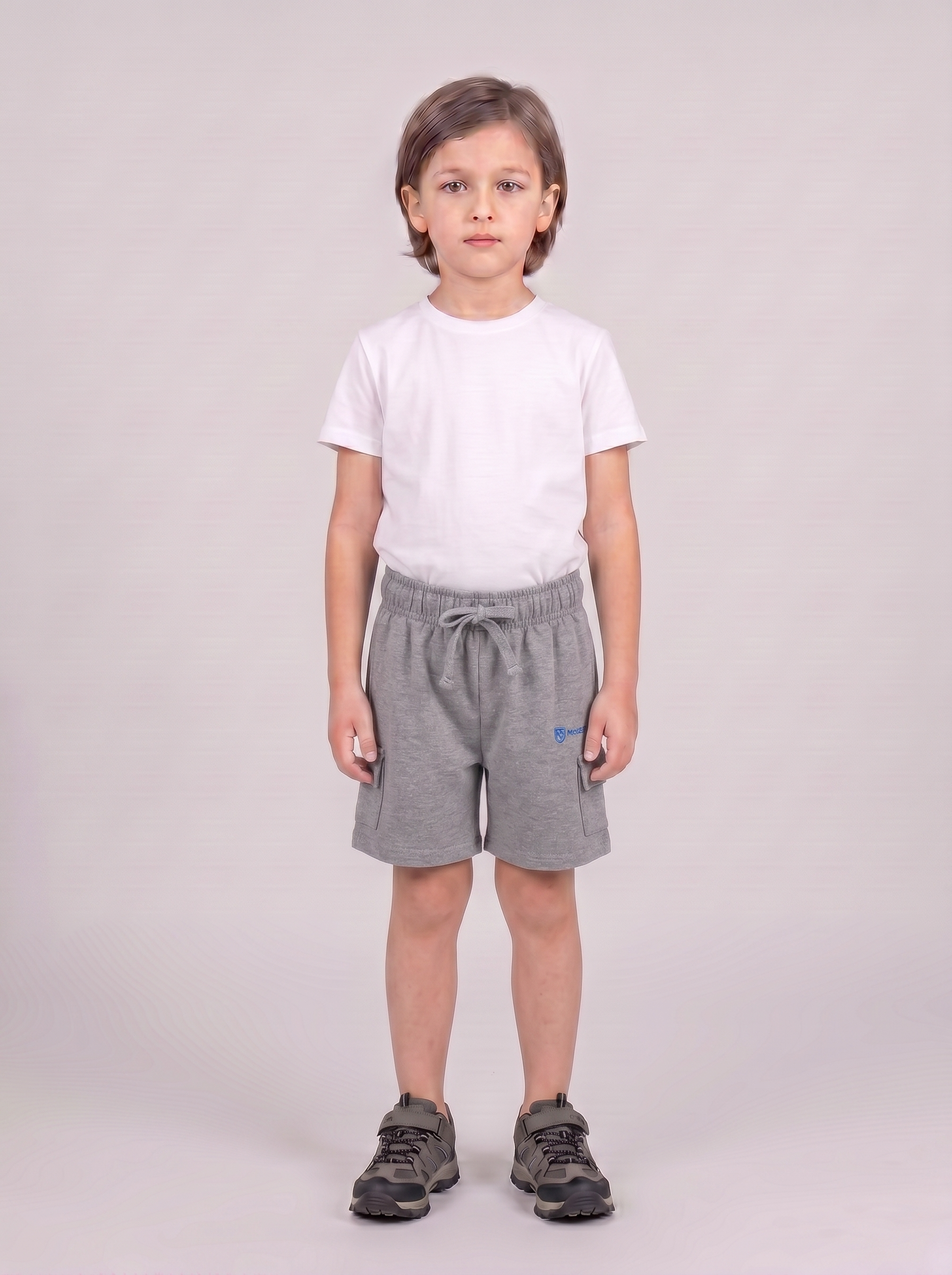 LUPPOLO BIMBO PANTALONCINI CON TASCONI