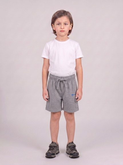 LUPPOLO BIMBO PANTALONCINI CON TASCONI