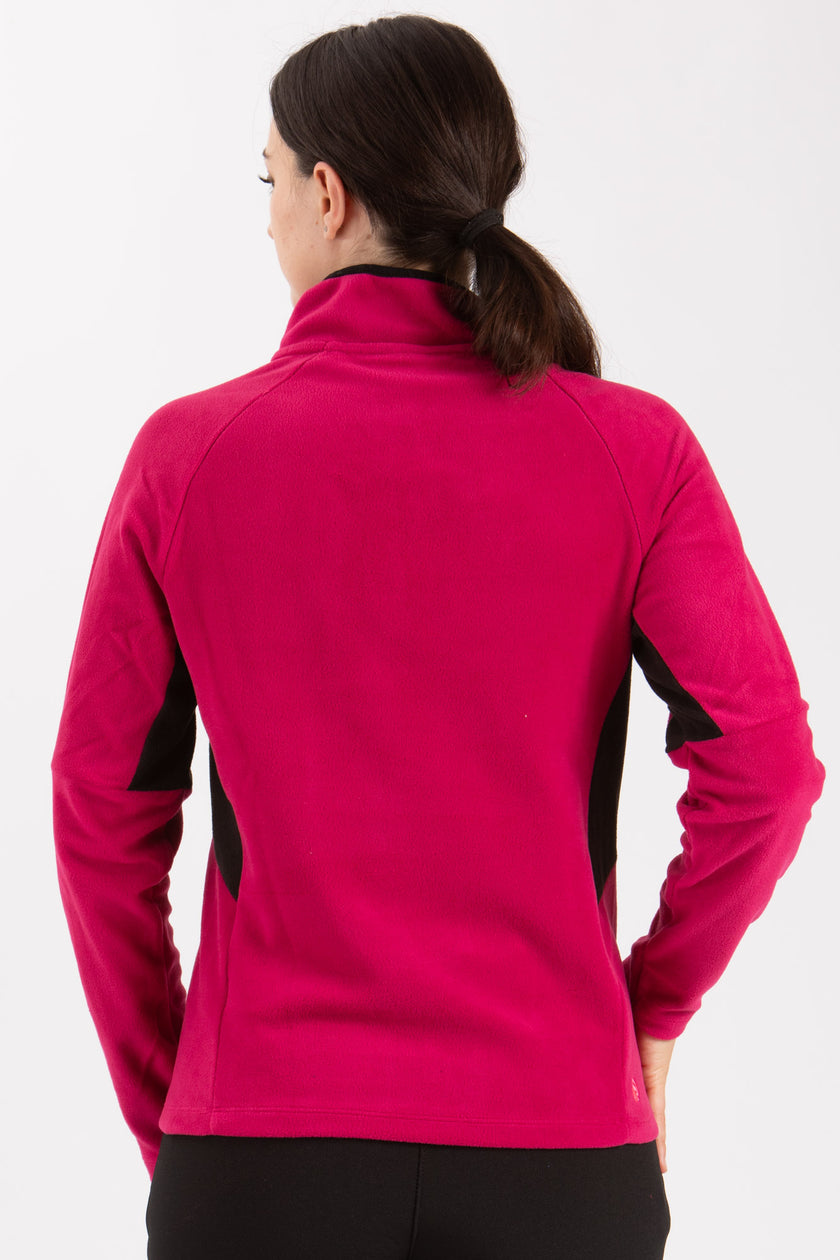 MICHELLE DONNA GIACCA MEZZA ZIP IN MICROPILE