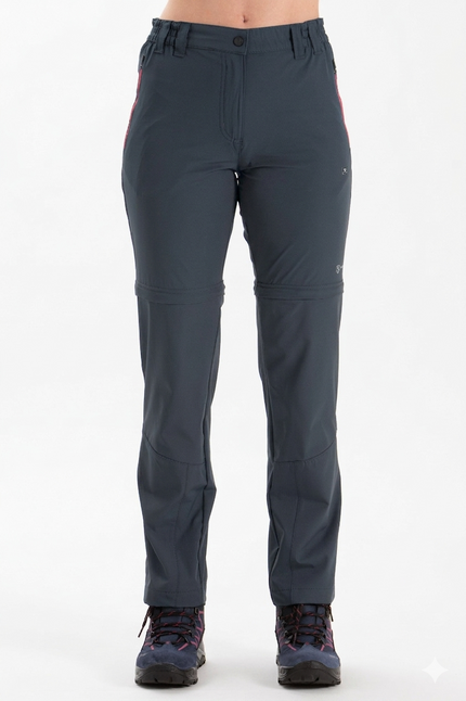 MONVISA ZIP OFF DONNA PANTALONE TREKKING LUNGO