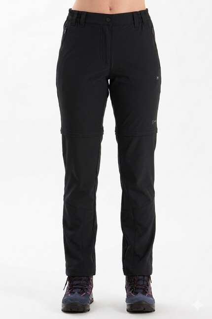 MONVISA ZIP OFF DONNA PANTALONE TREKKING LUNGO