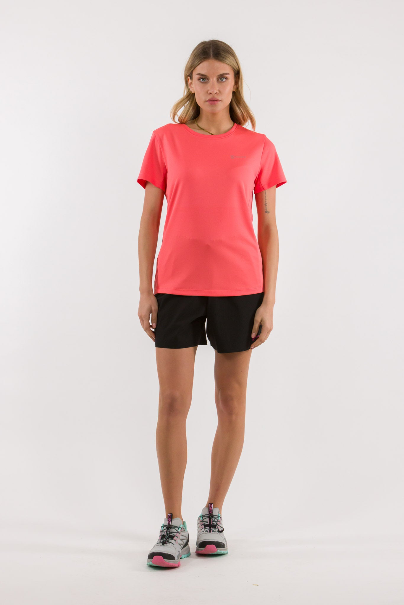 PRUSIK DONNA T-SHIRT MEZZA MANICA IN MESH - BOX ASS. 10 PZ