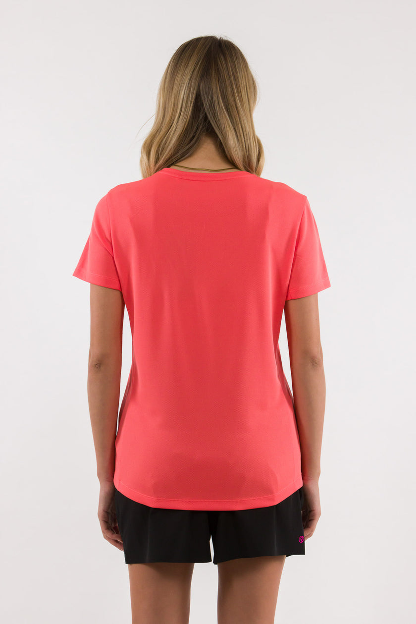 PRUSIK DONNA T-SHIRT MEZZA MANICA IN MESH - BOX ASS. 10 PZ
