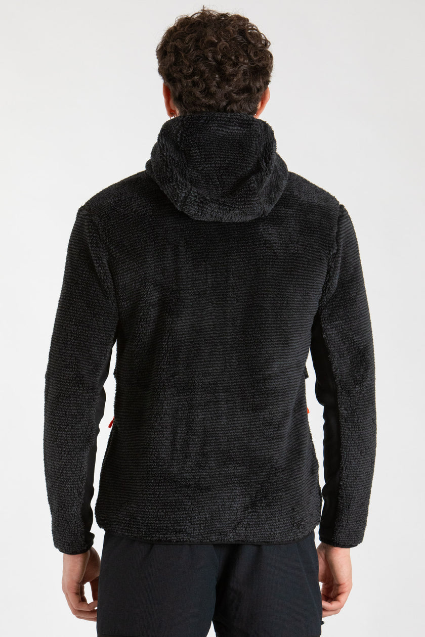 ROWAN UOMO PELLICCIA RIGATA CON CAPPUCCIO