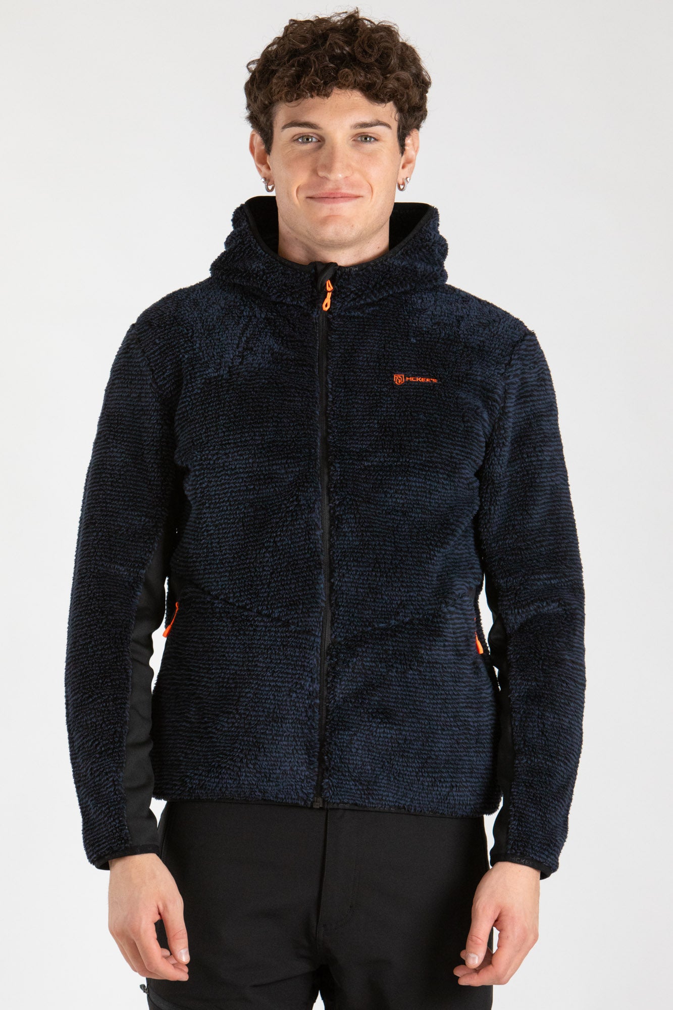 ROWAN UOMO PELLICCIA RIGATA CON CAPPUCCIO