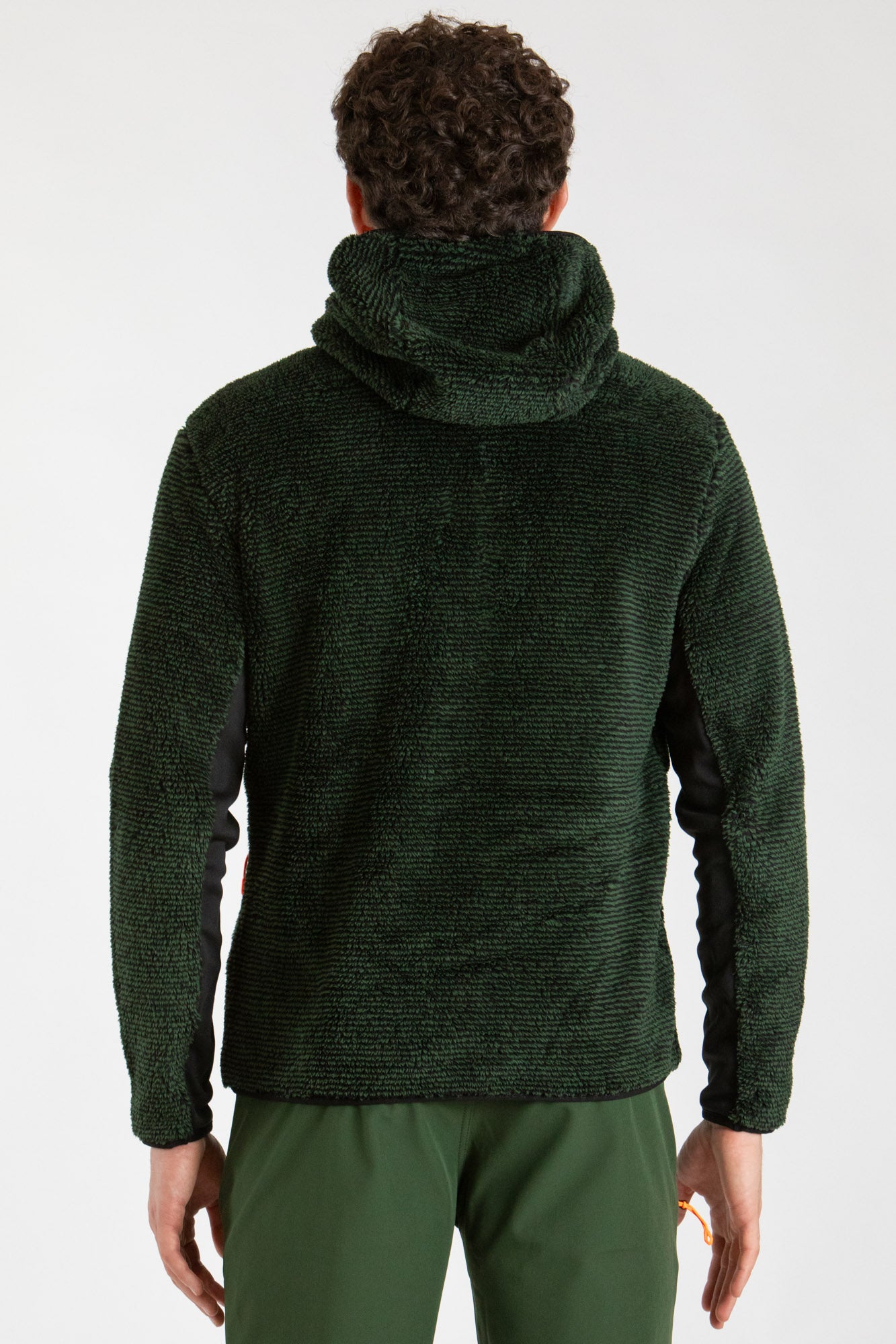 ROWAN UOMO PELLICCIA RIGATA CON CAPPUCCIO