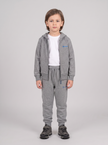 SAMBUCO BIMBO FELPA FULL ZIP CON CAPPUCCIO