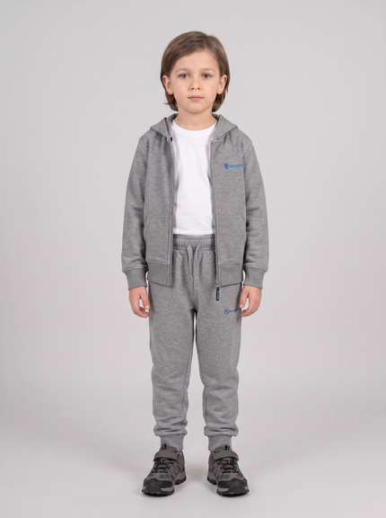 SAMBUCO BIMBO FELPA FULL ZIP CON CAPPUCCIO