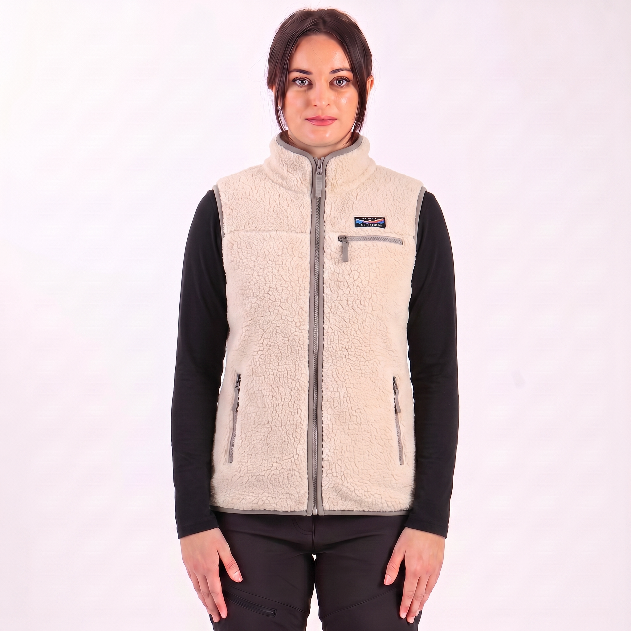 SERENYA DONNA SMANICATO IN SHERPA