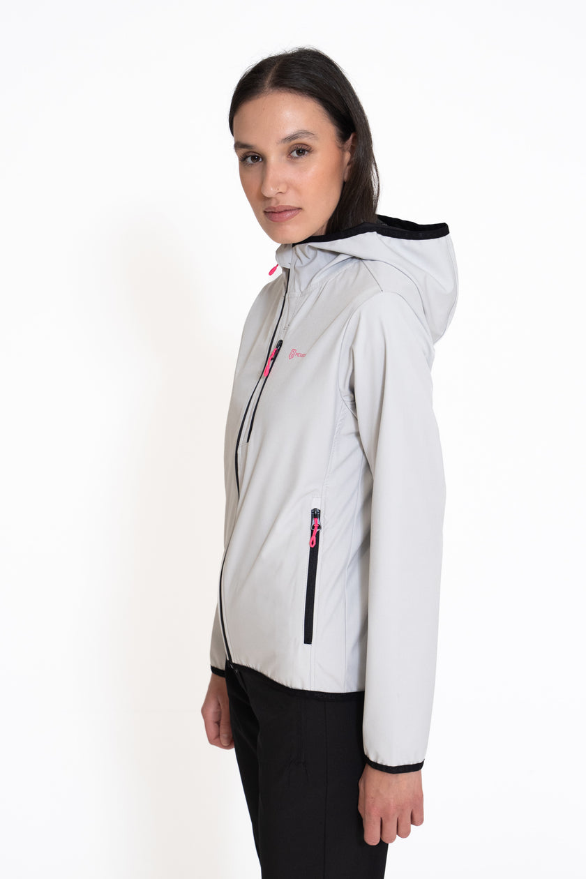 SIDLEY 2.6 DONNA GIUBBINO IN SOFT SHELL ESTIVO CON CAPPUCCIO