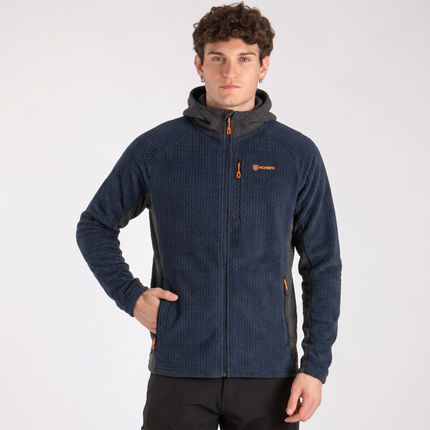 SYLAS UOMO GIACCA FULL ZIP CON CAPPUCCIO