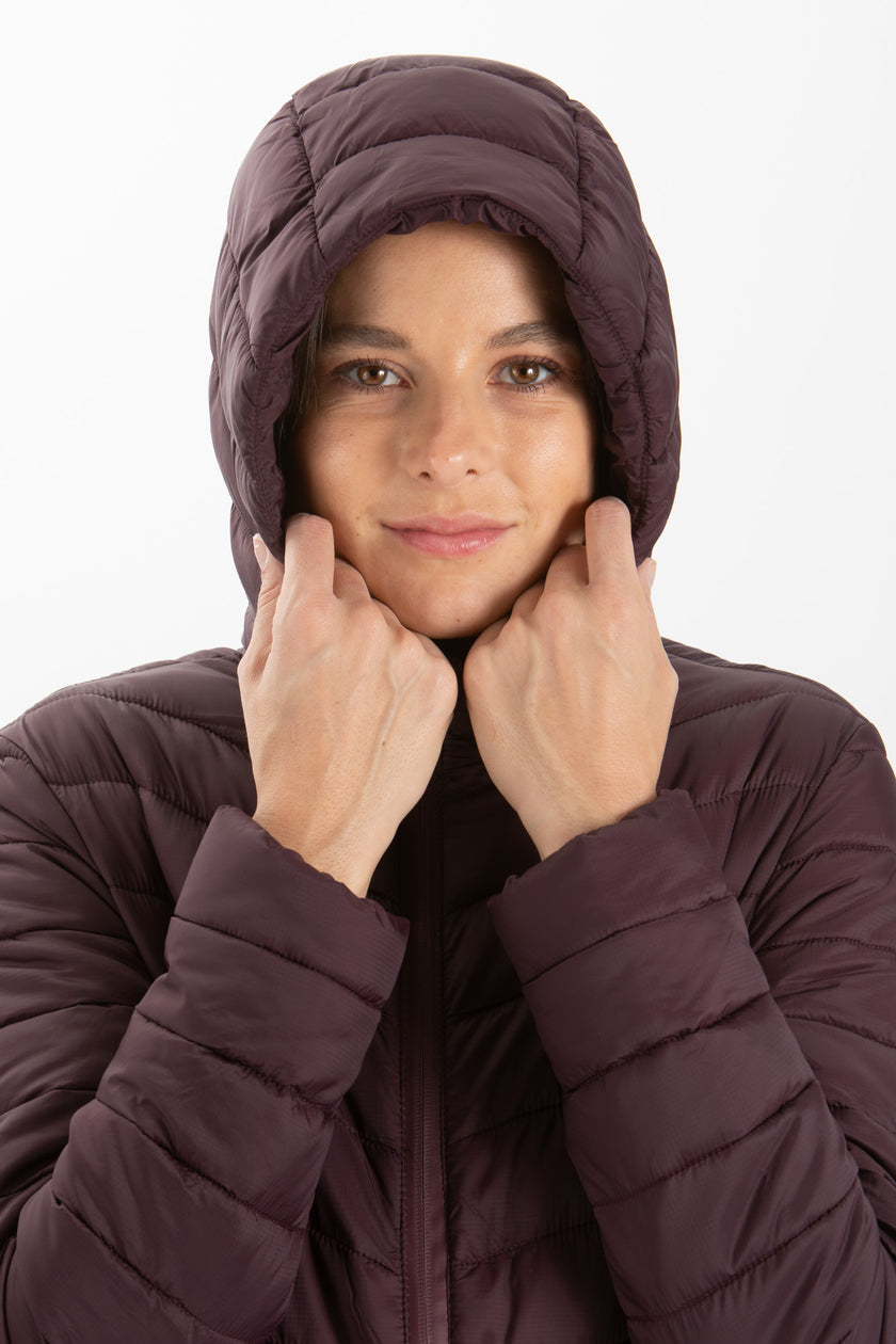 TERMINILLO DONNA GIACCA CON CAPPUCCIO