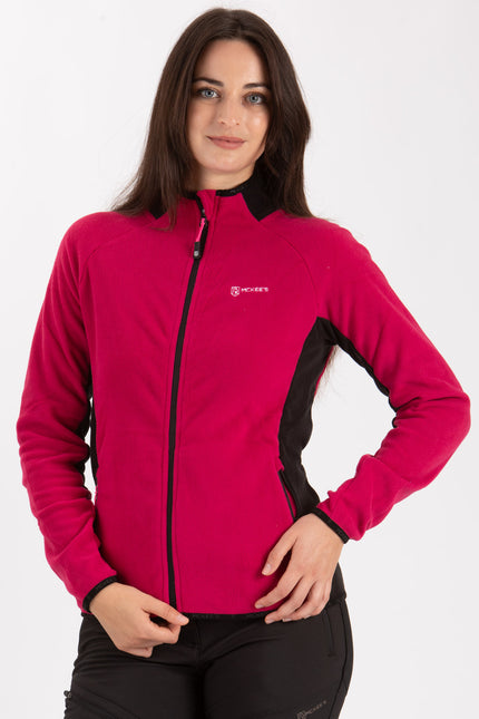 TOLSONA DONNA GIACCA BICOLORE IN PILE