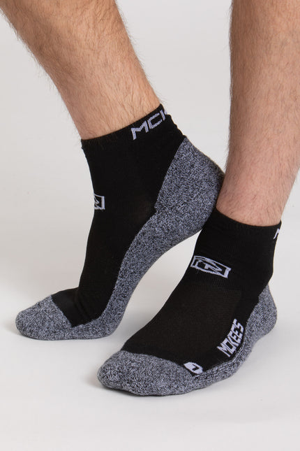 VELVET BLACK UOMO CALZINO DA RUNNING (BOX ASS. 6 PZ)