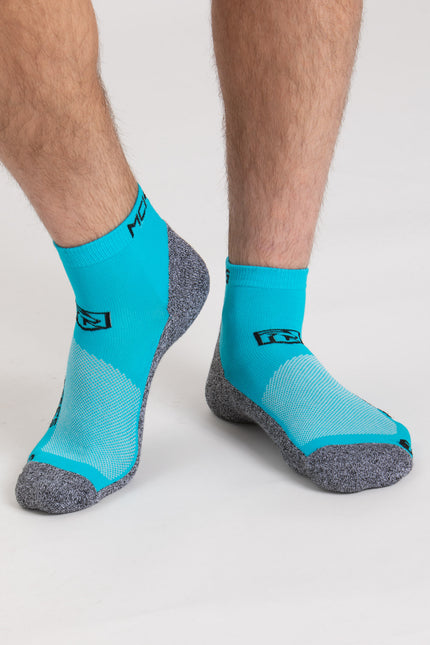 VELVET ATOMIC BLUE/BLACK UOMO CALZINO DA RUNNING (BOX ASS. 6 PZ)