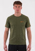 SPILLO UOMO T-SHIRT TECNICA MEZZA MANICA IN TESSUTO MELANGE