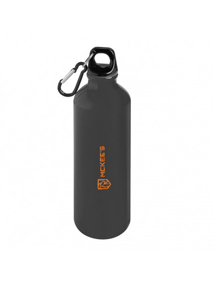 AURINO UNISEX BORRACCIA CON MOSCHETTONE 750 ML IN ALLUMINIO - (BOX ASS. 6 PZ)